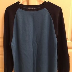Medium HIGH SIERRA Blue Crewneck Sweater